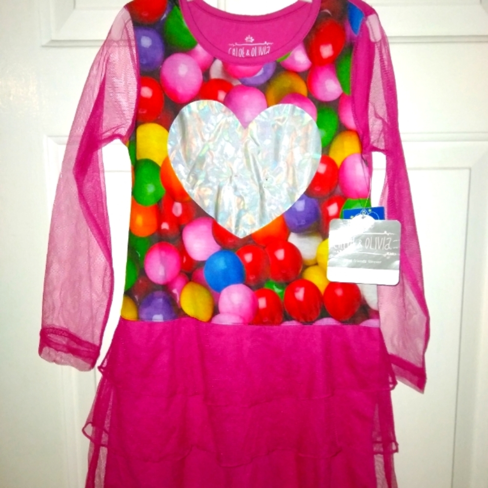 Chloe & Olivia girls dress size 7/8